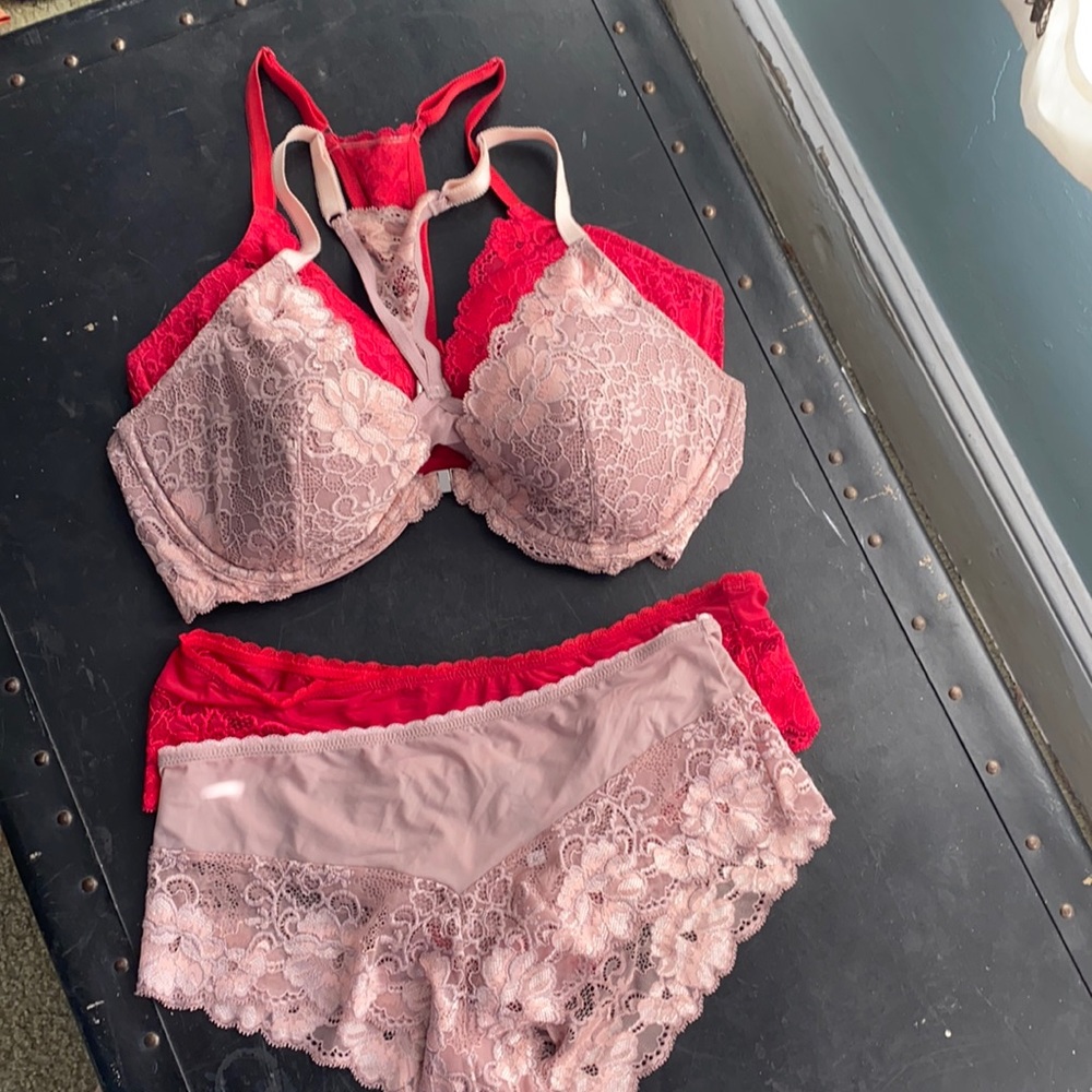 Set of 2 Adore Me Bra & Panty sets